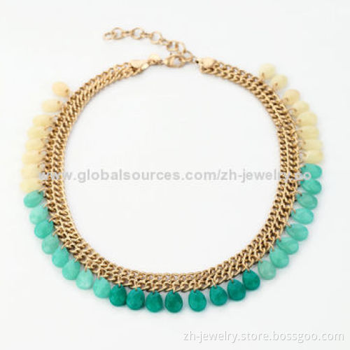 Wedding gold necklace, designs sets jewelry, match the earrings, necklace and rings